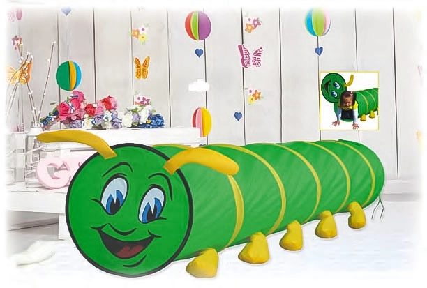 Foldable Children's Tunnel Centipede