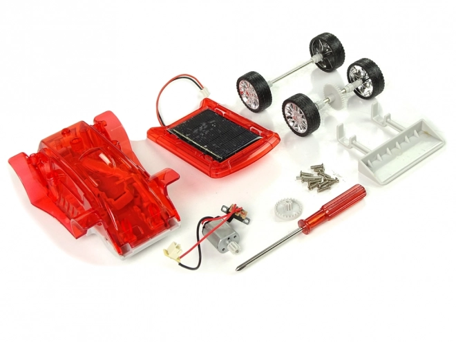 Solar Powered Bulldozer Kit for Assembly