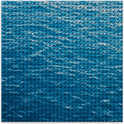 Base per costruzioni BRIXIES Plus - Acqua 25,5 x 25,5 cm