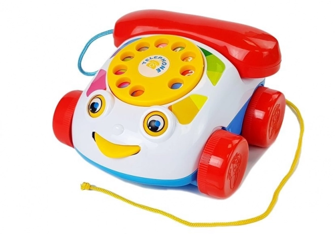 Pull Along Toy Phone with Sounds for Babies