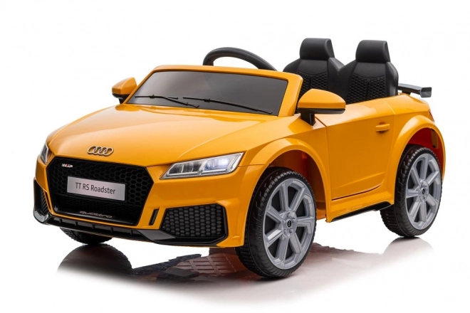 Electric Ride-On Car Audi TT RS Yellow