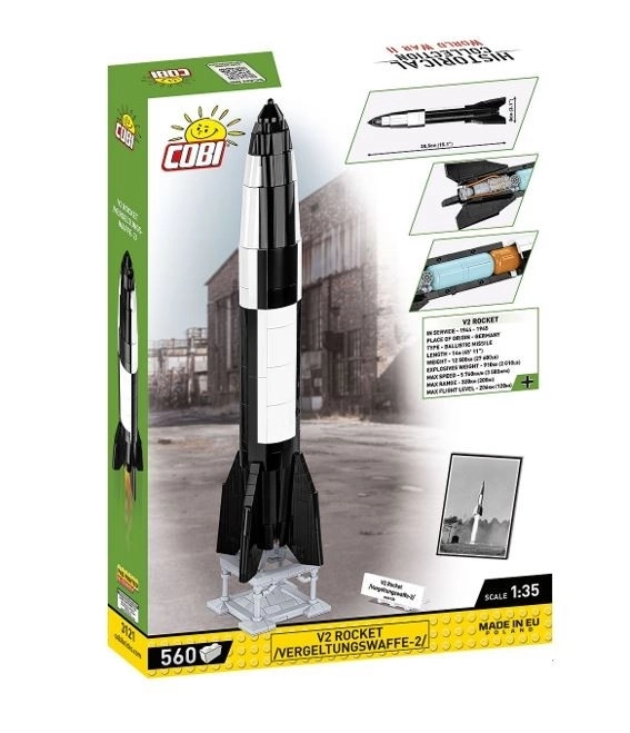 V2 Rocket Model 560 Pieces