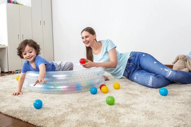 Inflatable Children's Pool with Balls and Repair Kit by BESTWAY