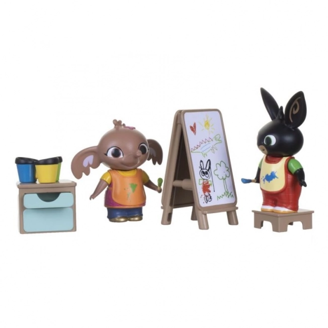 Paint with Bing Playset with Figures