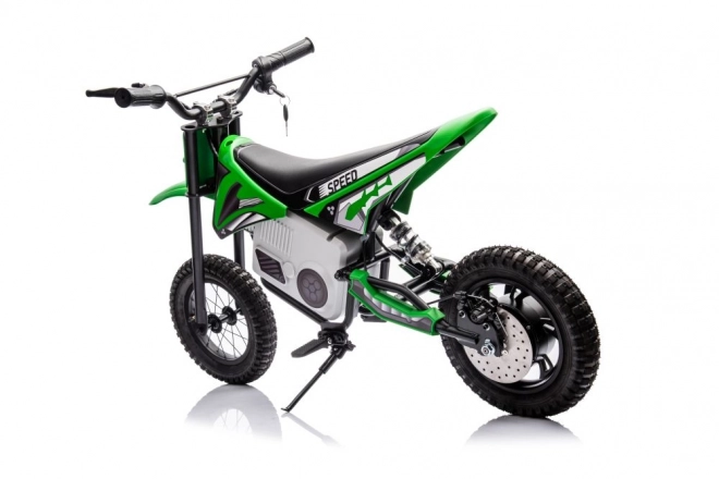 Electric Green Kids Dirt Bike