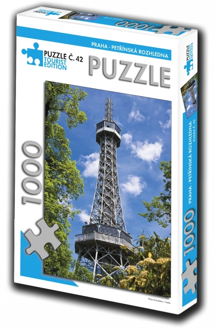 Tourist Edition Puzzle Petřínská Lookout Tower 1000 Pieces