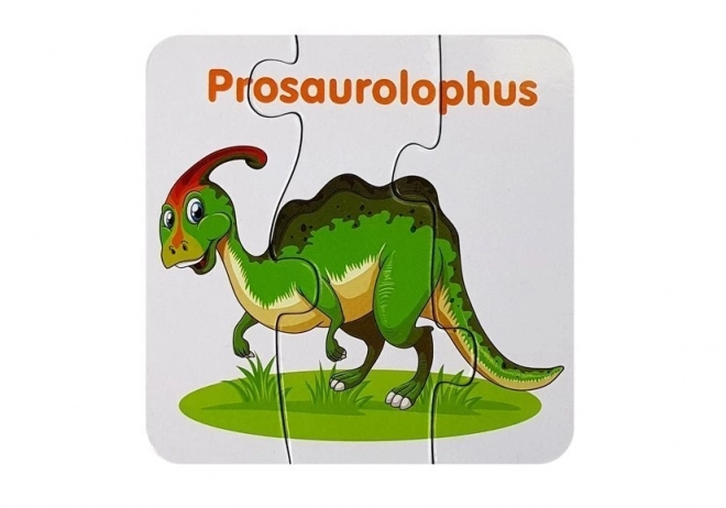 Educational Puzzle Dinosaurs English Connections