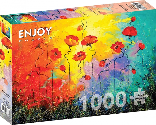 Enjoy Puzzle Magical Poppies 1000 Pieces