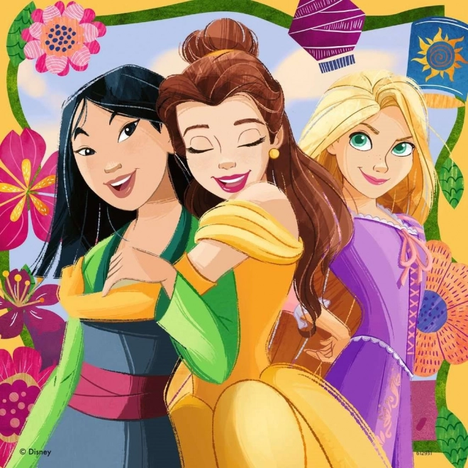 Ravensburger puzzle Disney: Mesebeli hercegnők 3x49 darab