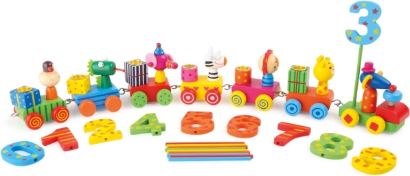 Interactive birthday train