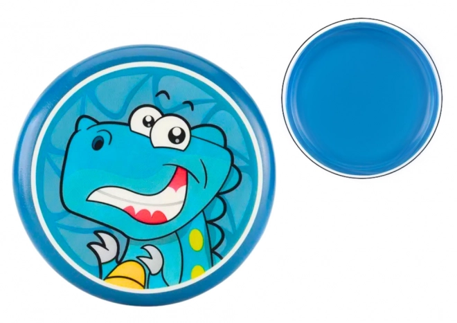 Flying Disc with Dinosaur Blue