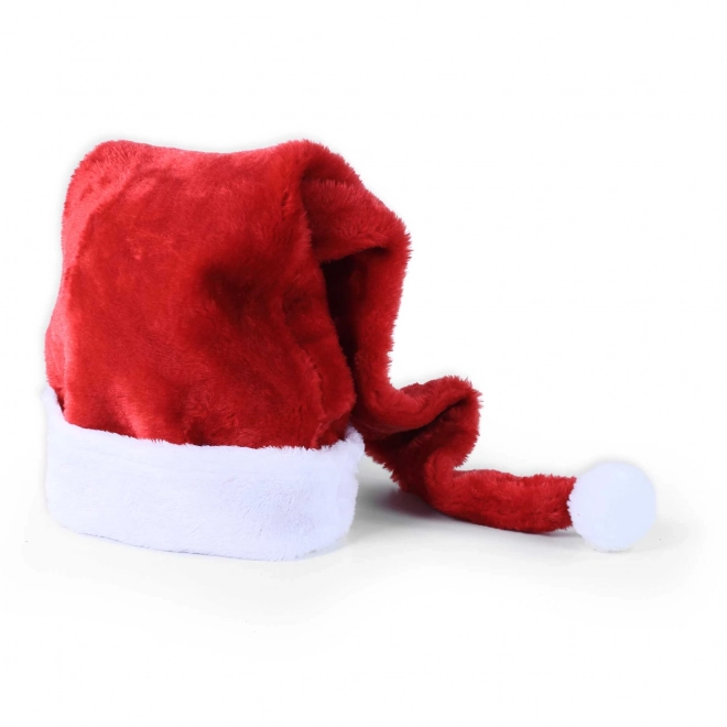 Santa Hat with White Pom Pom