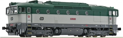 Roco ČD 750 “Brejlovec” diesel locomotive, digital sound H0