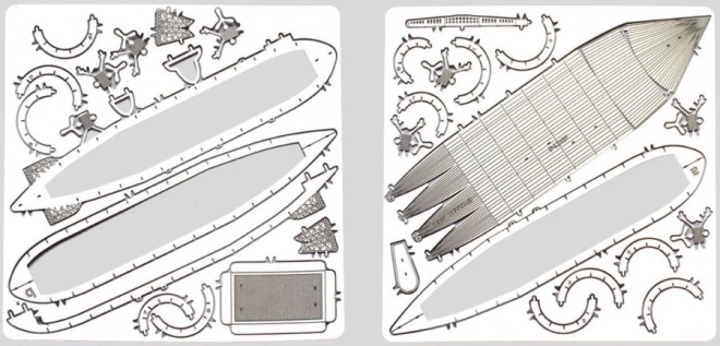 Metal Earth 3D Puzzle Graf Zeppelin Airship