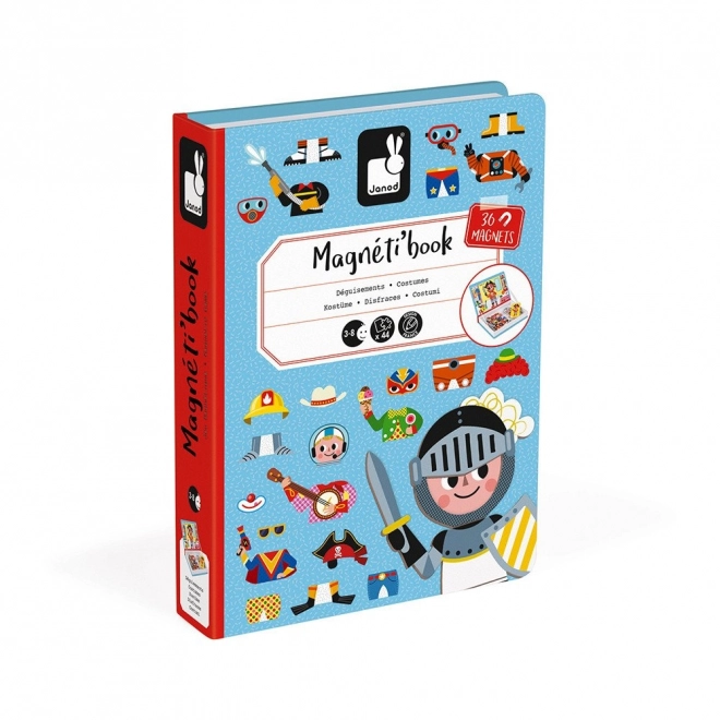 Janod Magnetibook Dress Up - Boys