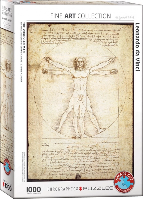 Eurographics Vitruvian Man Puzzle 1000 Pieces