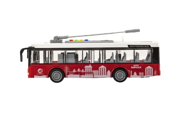 City Bus Toy with Light and Sound