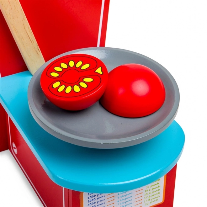 Wooden half tomato toy for kids