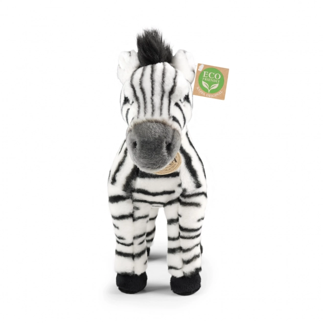 Eco-Friendly Plush Zebra 30 cm