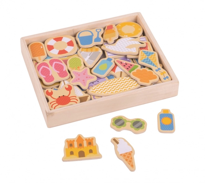 Magnetic Sea Holiday Set by Bigjigs Toys