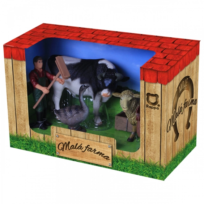 farm animals playset with accessories