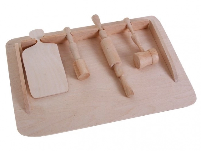 Wooden Cooking Set for Kids