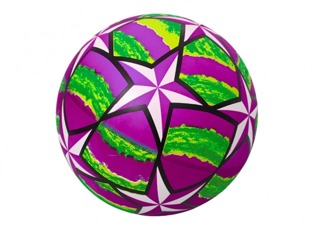 Colorful Rubber Ball with Stars