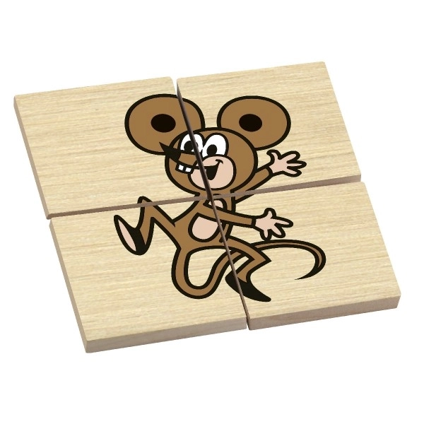 Detoa Wooden Puzzle with Little Mole Theme