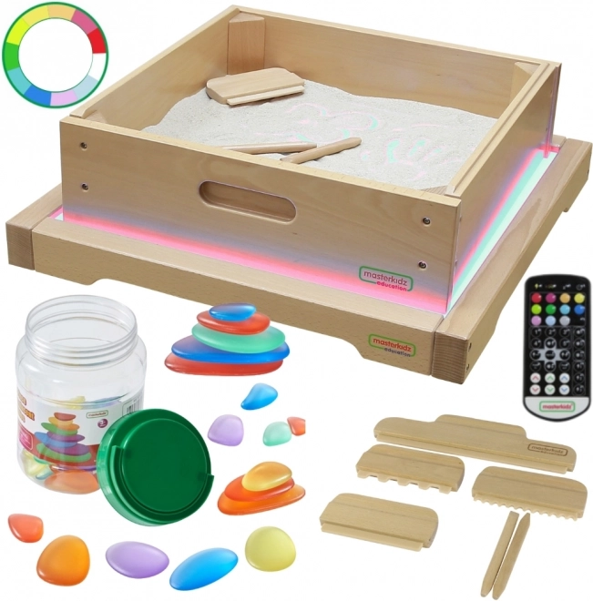 Panneau lumineux LED avec télécommande Masterkidz