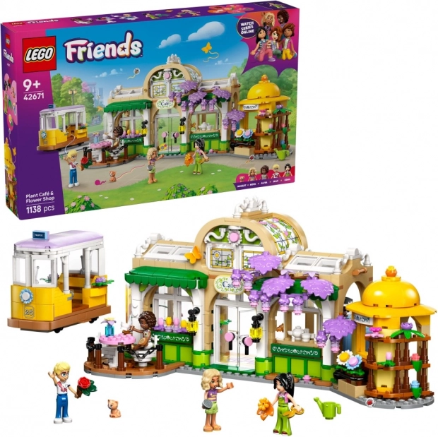 LEGO Friends Café und Blumengeschäft