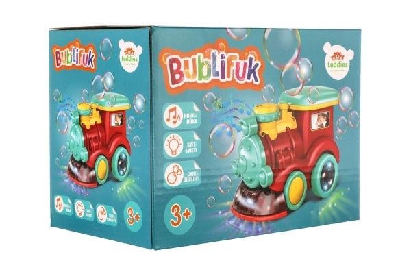 Bubbling Locomotive Toy With Lights And Sound