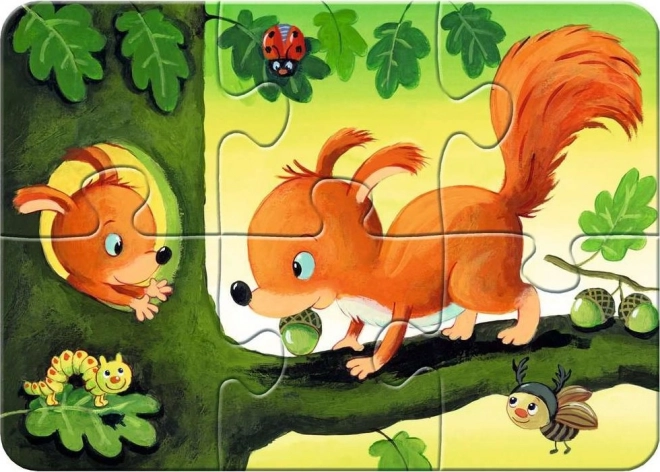 My First Puzzle Forest Animals 4 in 1 Set