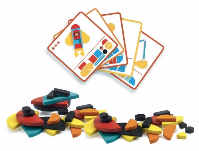 DJECO Magnetic Puzzle Transportation
