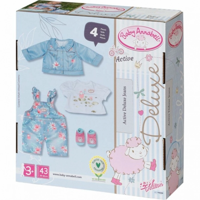 Deluxe Denim Set for Baby Annabell