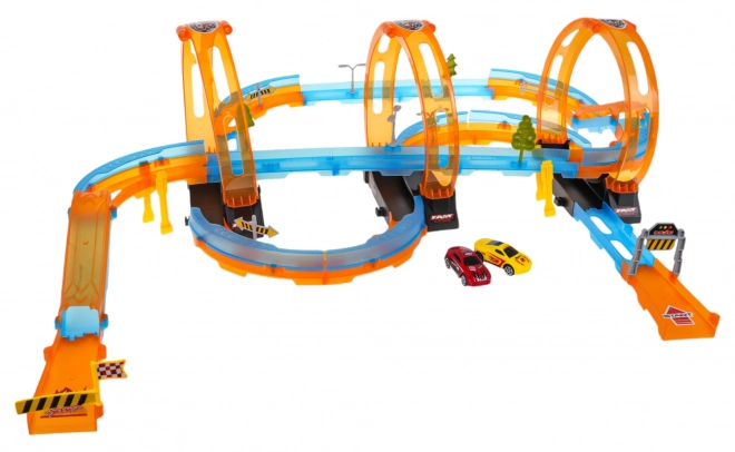 Mega race track with 48 pieces