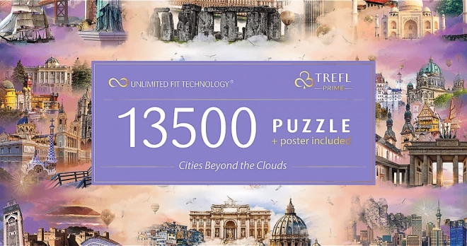 Trefl Puzzle Cities Above Clouds 13500 Pieces