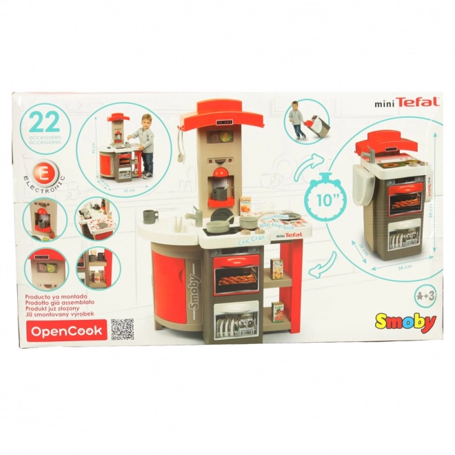 Smoby kids kitchen with electronic stove