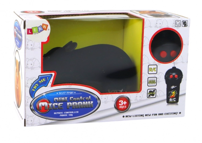 Remote Controlled Black Mouse Toy