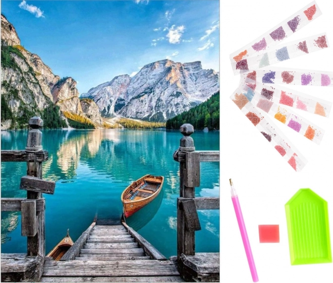 Diamond Painting 5D Mosaic Lake Set