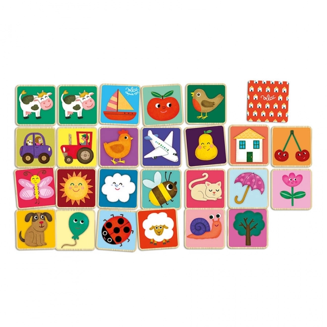 Farm Animals Wooden Memory Game by Vilac