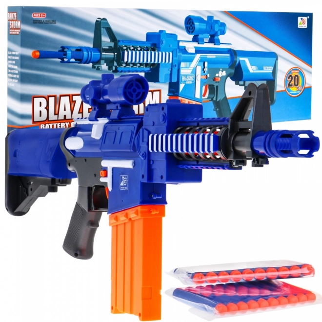 Automatic Foam Dart Blaster for Kids 8+ Blaze Storm with Scope