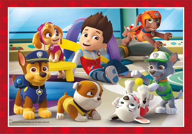 Clementoni Paw Patrol Progressive Puzzle 4-in-1 Set