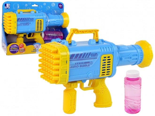 bubble gun bazooka machine with 45 holes