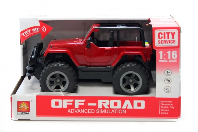 Battery Operated Jeep Toy