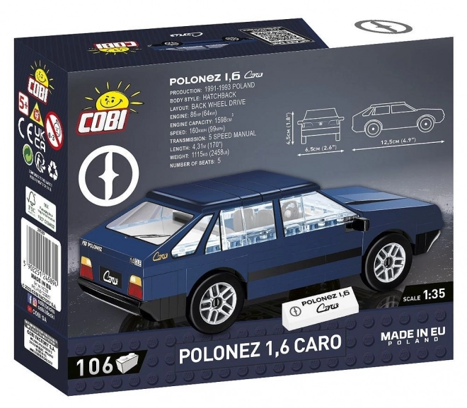 COBI Polonez Caro Building Blocks Set