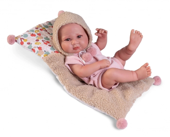 Realistic Baby Doll with Full Vinyl Body - 42 cm