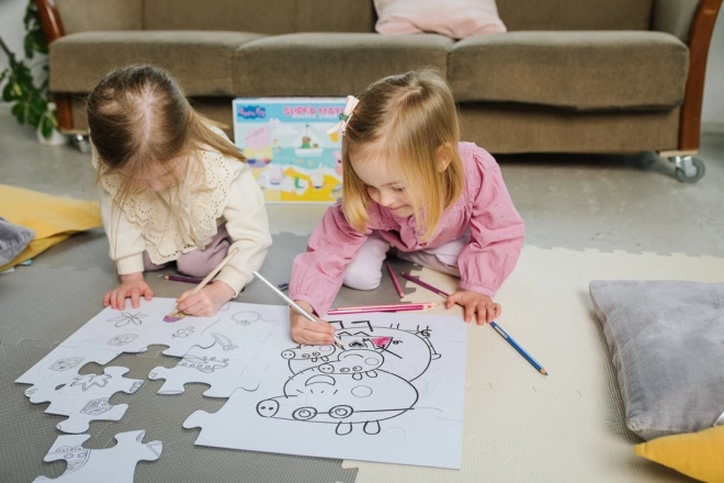 Peppa Pig Double-Sided Maxi Puzzle