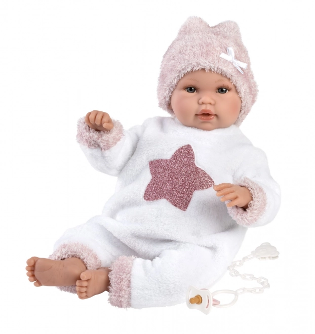 Realistic Baby Doll With Sounds And Soft Body - 36 cm