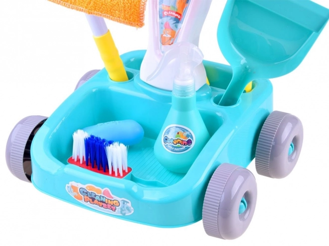 Cleaning Set with Cart and Accessories