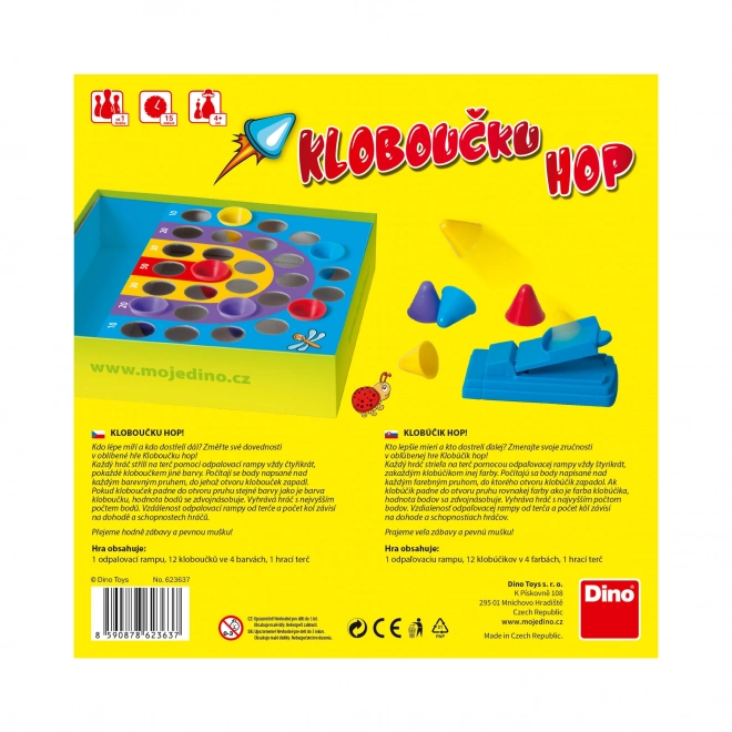 Kloboučku hop – zábavná česká hra pro děti a dospělé